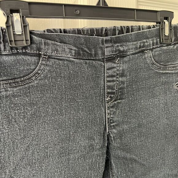 Southpole Jeans Womens Medium Denim Skinny Stretch Dark Wash Pull On Jeggings - Picture 5 of 11